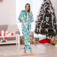 thumbnail image 7 of FORMRS Onesies Pajama for Adults Unisex Hoodie Winter Jumpsuit One Piece Sleepwear, Sizes S-2XL, Beautiful Leaves Pattern, 7 of 7