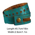 thumbnail image 3 of Gifts for Crafters Multifunctional Leather Wrist Ruler: Essential Tool for Knitting, Sewing and Crafting Gift Bag Storage, 3 of 5