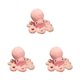 thumbnail image 4 of Bewildely Pulpo juguetes de peluche muñecas juguete de peluche colgante almohada mar Animal realista divertido hogar niños volver Navidad rosa Type1 NO1, 4 of 6