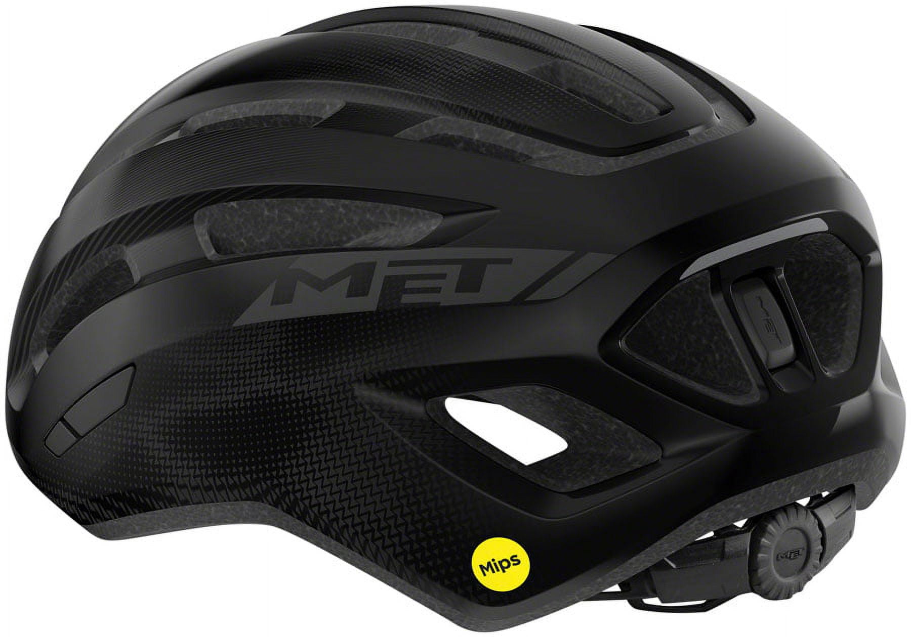 MET Miles MIPS Helmet In-Mold EPS Safe-T Twist 2 Fit Glossy Black, Medium/Large MET Miles MIPS Helmet In-Mold EPS Safe-T Twist 2 Fit Glossy Black, Medium/Large