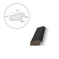 thumbnail image 6 of ArtToFrames 16" x 20" Black Picture Frame, 16x20 inch Black MDF Poster Frame (WOM-5292),  Pack, 6 of 8