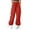 E#01-Red, variant on ZHANGDER Girls Cargo Pants Elastic Waist Drawstring Y2K Trousers with Pockets Wide Leg Jogger Pants, Khaki 12-13 Years