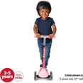 thumbnail image 4 of Radio Flyer Jouet à Bascule pour Enfants Flyer Jr., Jouet à Chevaucher avec Roues Lumineuses, Rose, 4 of 9