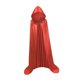 thumbnail image 3 of Disfraz de cosplay de Halloween con capucha, cómodo disfraz de Halloween para niños con capucha para disfraces M roja, 3 of 9