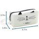 thumbnail image 2 of Pen Pencil Case Adorable Cat Large Capacity Pencil Pouch Stationery Storage Bag (White ), 2 of 4