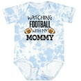 thumbnail image 3 of Inktastic Watching Football with My Mommy Boys or Girls Baby Bodysuit, 3 of 5