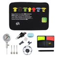 thumbnail image 2 of LOVIVER Soccer Referee Accessory Bag Whistle Pressure Gauge Carrying Bag Card Set Score, 2 of 8