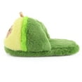 thumbnail image 4 of Cute Plush Fruit Pitaya Mangosteen Pineapple Slippers Kawaii avocado slippers for women (US 5-8, Avocado), 4 of 4