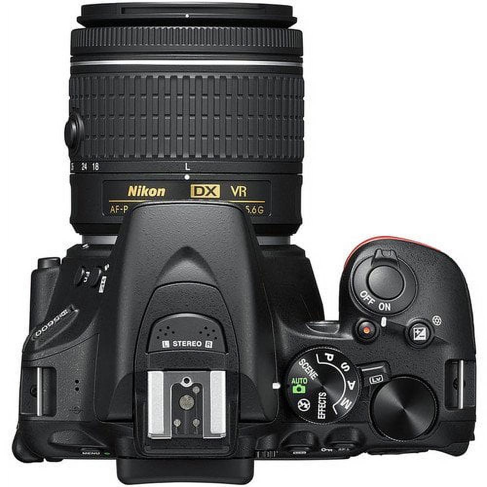 Nikon 1580 D5600 DX-format Digital SLR w/ AF-P DX NIKKOR 18-55mm f/3.5-5.6G VR - image 2 of 5