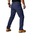 thumbnail image 4 of Men's Tactical Cargo Pants Water Resistant Ripstop Fabric Lightweight Outdoor Hiking Work Pants With Multi Pockets,Navy,XXXL, 4 of 7