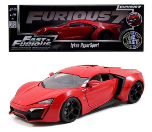 lykan hypersport diecast 1 18