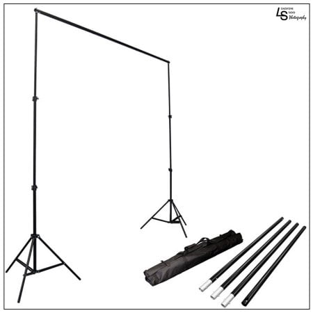 Studio Photo Video Studio 10Ft Adjustable Muslin Background Backdrop Support System