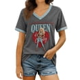 thumbnail image 2 of Vintage Dolly V‑Neck Shirt, Parton Memorial T‑Shirt, Country Legend Tee, Nashville Western Shirt, Retro Country Singer Graphic Tee S, 2 of 5