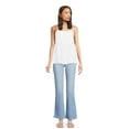 thumbnail image 4 of No Boundaries Women's Juniors Mid Rise Bootcut Jeans, Sizes 1-21, 4 of 7