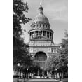 thumbnail image 2 of Highmith, Carol 11x14 Gold Ornate Wood Framed with Double Matting Museum Art Print Titled - The Texas Capitol, Austin, Texas, 2014 - Black and White, 2 of 4