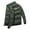 Vert Foncé, variante sur Manteau d'Hiver pour Homme Doudoune Chaude Veste Imprimée Trapstar Femmes et Hommes Identiques Veste Épaissie en Coton à Manches Longues Manteau Tendance Court Doudoune en Coton Pardessus (Noir, G)