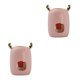thumbnail image 1 of Dispensador de dientes de plástico Wosthever Montaje en Pared Rosado 2Conjunto, 1 of 6