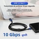 thumbnail image 3 of USB 3.2 10Gbps Type A to C Cable 3.2 Gen 2 for Data Transfer and Fast Charging 3A 60W Compatible with SSD and Hard Drive 3m and 5m Cable, 3 of 5