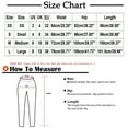 thumbnail image 3 of LLYwey Women Hiking Pants Women's Fashion Casual Spring Summer Full Length Pants Sweat Pants Female Long Pant Style H2344 White S, 3 of 3