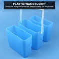 thumbnail image 4 of unbranded Lavador De Pinceles Azul De Plástico Con Cubeta Desmontable Para Y Aficionados, 4 of 8