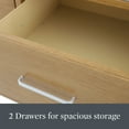 thumbnail image 5 of Better Homes & Gardens Tarren Outdoor Island Steel Serving Cart with Drawers, Teak, 5 of 8