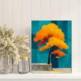 thumbnail image 2 of Autumn Tree Landscape Canvas Print, Abstract Nature Art, Modern Living Room Home Wall Decor, 2 of 8