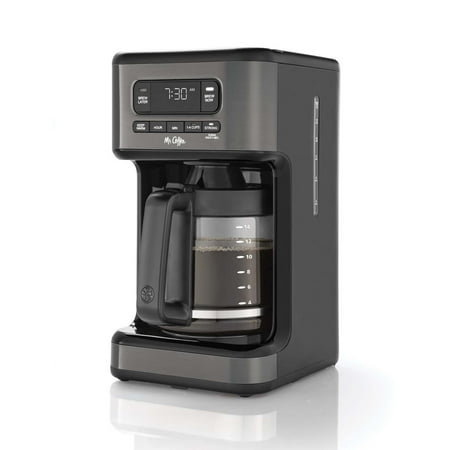 

Anjet 14-Cup Dark Stainless Programmable Coffee Maker
