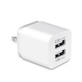 thumbnail image 1 of Ee. Uu. Enchufe 3.1A Universal 2 Puertos Usb Cargador De Pared Adaptador De Viaje Para Iphone Samsung Ipad Noticed HA026135-03, 1 of 6