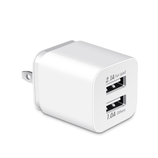 Ee. Uu. Enchufe 3.1A Universal 2 Puertos Usb Cargador De Pared Adaptador De Viaje Para Iphone Samsung Ipad Noticed HA026135-03
