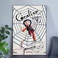thumbnail image 3 of Coraline in Remastered 3D Movie Poster cartoon poster Size 24''x36'' The Golden Shop, 3 of 5