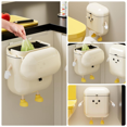 thumbnail image 3 of 3.2gal/12L Compost Bin Kitchen for Counter Top or , Plastic Hanging Trash Can with Lid, Wall Mounted, 3 of 8