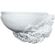 Ekena Millwork SCO17X10X08RO-R 17.75 In. W X 10.25 In. H X 8.25 In. P Architectural Rose Right Wall Sconce