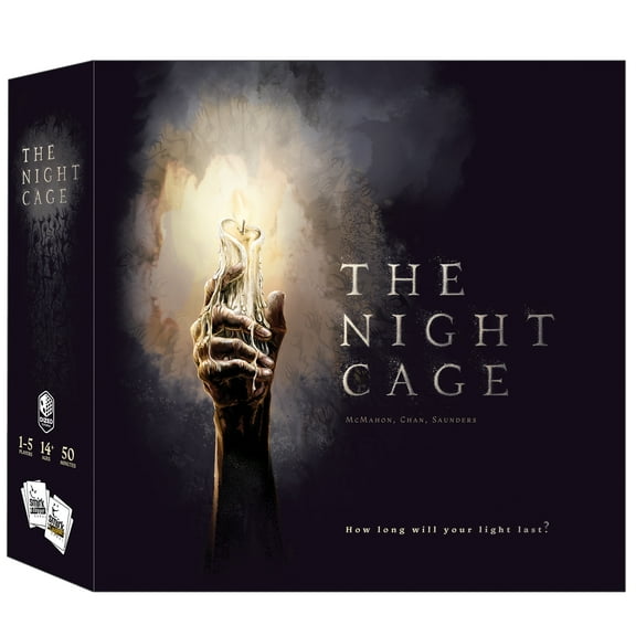 Smirk & Dagger Games: The Night Cage - Cooperative Horror Board Game, 1-5 Players, Ages 14 , 40-50 Min Game Play