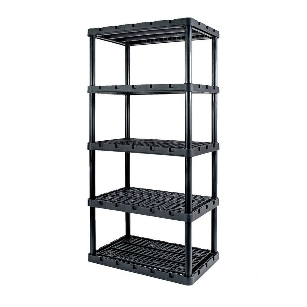 Gracious Living Knect A Shelf Heavy Duty Ventilated Storage 5 Tier