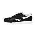thumbnail image 4 of Reebok Classic Leather Nylon Men's Shoes Black/White 6604, 4 of 6