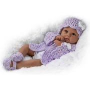 The Ashton - Drake Galleries Tiana Goes to Grandma's So Truly Real Lifelike & Realistic Weighted African-American Newborn Baby Doll 18-inches