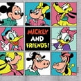 thumbnail image 3 of Mickey & Friends - Mickey and Friends Grid - Men's Long Sleeve T-Shirt, 3 of 5