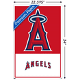 thumbnail image 3 of MLB Los Angeles Angels - Logo 22 Wall Poster, 22.375" x 34", 3 of 4