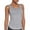 Grey, variant on SHITINN Backless Tops for Women Shirt 3x Women Solid Sports Vest Running and Fitness Quick Drying Sleeveless Loose Yoga Top