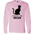 thumbnail image 3 of Inktastic Rescue Cat Mom Long Sleeve T-Shirt, 3 of 5