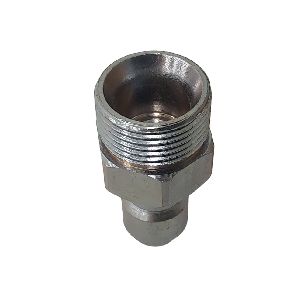Proven Part 3/8" Female-M22 Brass, Quick Connect Coupler Plug 3/8" Steel Plug X M22 Male Threads and 25' 1/4" M22 x M22 3200 PSI Hose