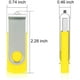 thumbnail image 2 of Kit 10 Memoria Usb 16gb Mayoreo Usb 2.0 Surtido Levamdar BY001, 2 of 7