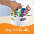 thumbnail image 4 of Learning Resources Create-a-Space Storage Mini Center - White, Classroom Craft Keeper, Maker Space, Small Space Storage, Teacher Organizer, Home School Accessories, 4 Piece Set, 4 of 5