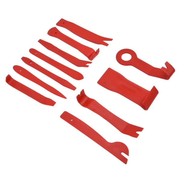 Kit de reparación de radio de coche, 11 piezas/juego, herramienta de extracción de panel de moldura automática, kit de herramientas de palanca de reparación de coche, meticulosamente diseñado