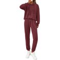 thumbnail image 3 of PRETTYGARDEN Women's Two Piece Outfits Sweatsuits Lounge Sets Hoodies Sweatshirt Joggers Sweatpants Fall Fashion Clothes, 3 of 8