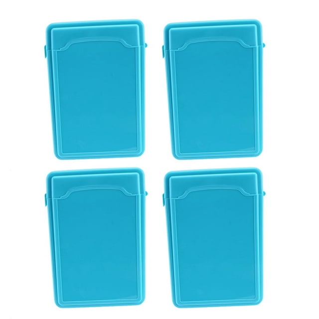 4X Caja Protectora Hdd Externo Sata Ide 3.5 Pulgadas Caja de Almacenamiento de Disco Duro 3,5 Pulgadas