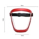 thumbnail image 4 of Máscara de cubierta facial DYNWAVEMX Tela filtrante roja 180 mm x 350 mm, 4 of 4