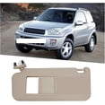 thumbnail image 4 of Applicable to Compatible For Toyota RAV4 2004 2005 74320-42420-B0 Grey Beige Sun Visor Left Driver Side Shade Sunvisor Sunshield Sunshade Auto Interior(Beige Left), 4 of 6