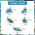 thumbnail image 5 of 2Pcs Peacock Banner, Zoo Birthday Party Decoration Peacock Banner Garland for Boy Girl Animal Theme Birthday Baby Shower Party, 5 of 7