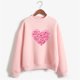 thumbnail image 5 of Moda mujer Casual impresión suelta manga larga señoras sudaderas Tops Pompotops gfhjh2296, 5 of 5